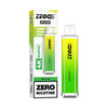 Crystal Bar 4000 Puffs Zego Disposable Pod Device  No Nicotine  Box of 10 , Blue Razz Gummy