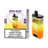 Crystal Galaxy 30000 Puffs Disposable Vape Device 20mg  Box of 5, Banana Ice Cream/ Pineapple Ice