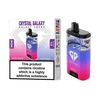 Crystal Galaxy 30000 Puffs Disposable Vape Device 20mg  Box of 5, Banana Ice Cream/ Pineapple Ice