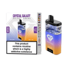 Crystal Galaxy 30000 Puffs Disposable Vape Device 20mg  Box of 5, Banana Ice Cream/ Pineapple Ice