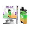 Crystal Galaxy 30000 Puffs Disposable Vape Device 20mg  Box of 5, Banana Ice Cream/ Pineapple Ice