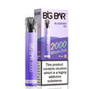 Feoba Big Bar 2000 Disposable Vape Device 20MG  Pack of 10, Blueberry Ice