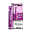 Feoba Big Bar 2000 Disposable Vape Device 20MG  Pack of 10, Blueberry Ice