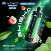 Hayati Pro Max Shisha 15k Disposable Vape Device Box Of 5, Apple Mint Grape