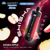 Hayati Pro Max Shisha 15k Disposable Vape Device Box Of 5, Apple Mint Grape