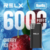 Relx Max Go 6000 Disposable Vape Device - 20mg Box Of 5 - #Vapewholesalesupplier#