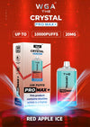 WGA Crystal Pro Max + 10000 Disposable Vape Pod Box of 10 ,  