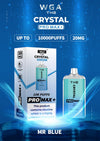 WGA Crystal Pro Max + 10000 Disposable Vape Pod Box of 10 - #Vapewholesalesupplier#