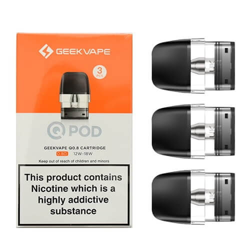 Geekvape Q Replacement Pod - Pack of 3 - Vapes – Vape Wholesale Supplier