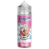 Kingston Silly Moo Moo Milkshakes 100ML Shortfill - Bubblegum